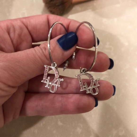 Dior Jewelry - Dior pink hoops